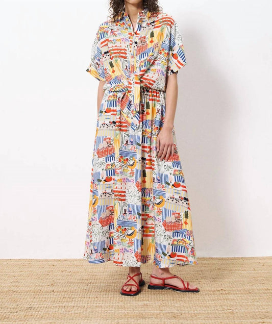 Frnch - Liliane Short Sleeve Loose Fitted Shirt