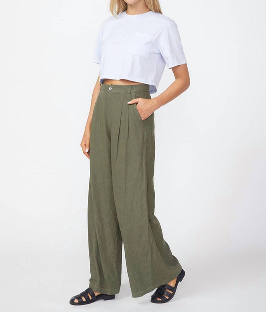 Stateside - Linen Wide Leg Trouser