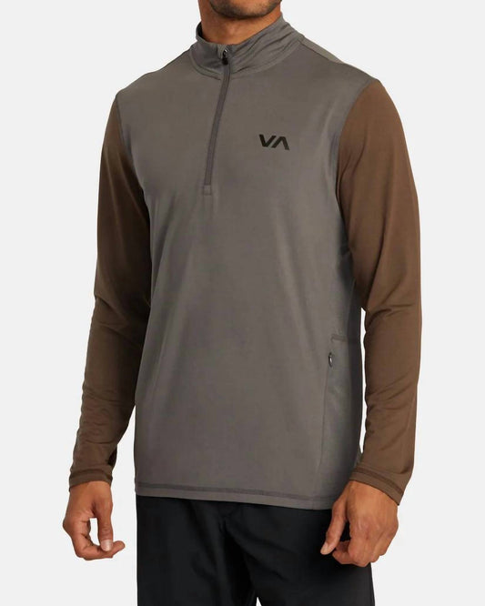 Rvca - Sport Vent Half Zip Pullover