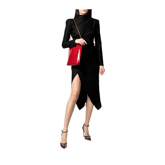 Saint Laurent - Women's Suzanne Patent Leather Small Chain Hobo Bag