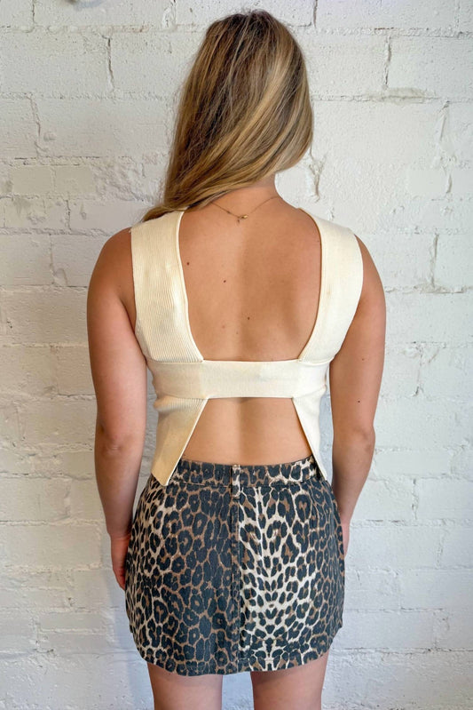 Klesis - Peekaboo Knit Top