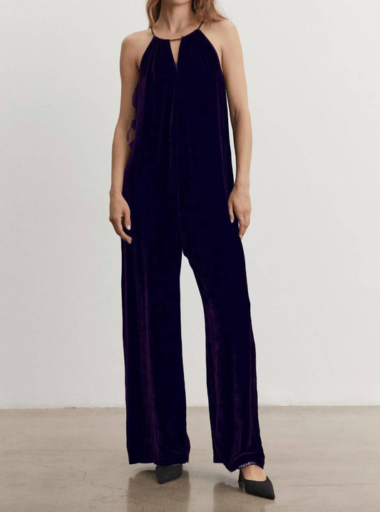 Velvet By Graham & Spencer - Cienna Velvet Jumpsuit