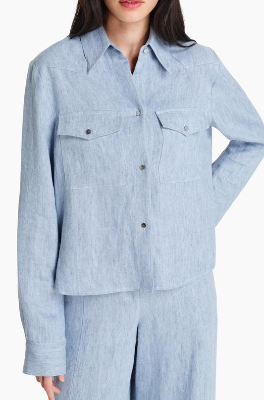 Twp - New Carter Hemp Button-front Shirt