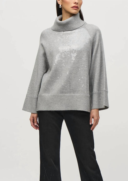 Joseph Ribkoff - Relaxed Fit Sequin Pullover