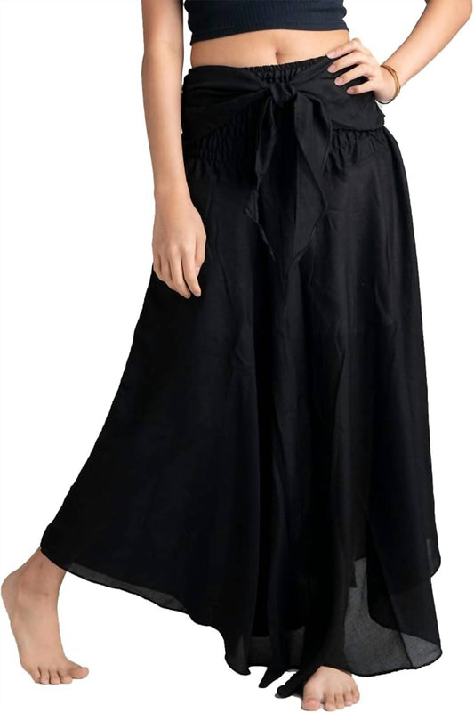 Mijeong Park - Bow Front Satin Skirt