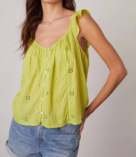 Velvet By Graham & Spencer - Eyelet Coco Top