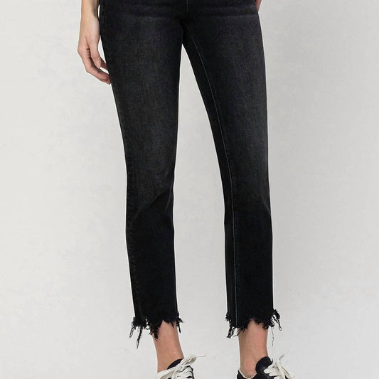 Jeanne High Rise Slim Straight Jeans
