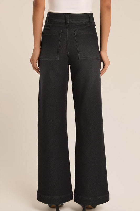 Z Supply - Women's Rilynn Wide Denim Trouser