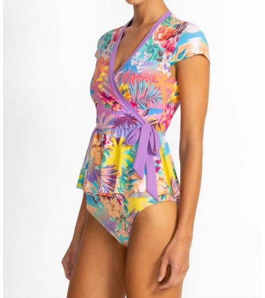 Johnny Was - WRAP TANKINI TOP