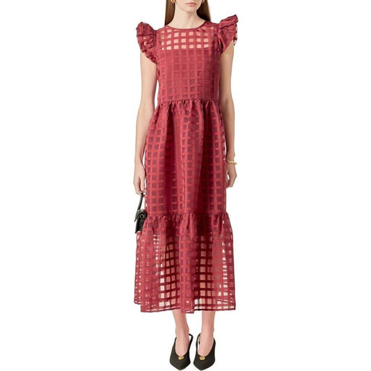 English Factory - Organza Midi Dress