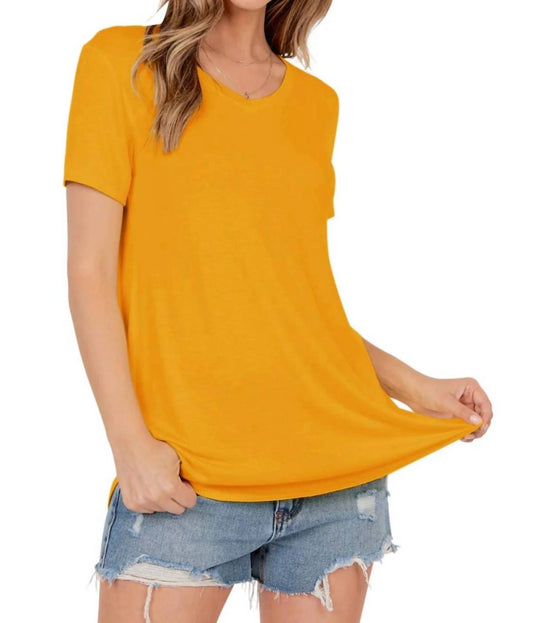 Shop Basic - Classic V Neck Tee