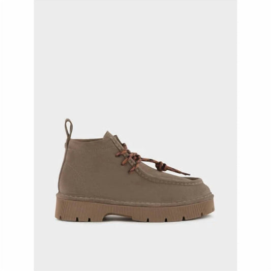 Panchic - Women's Desert Suede Shoe Boot