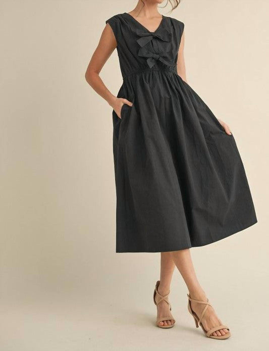 Jodifl - Poplin Midi Dress With Pockets