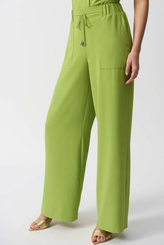 Joseph Ribkoff - Woven Pull On Wide Leg Pants