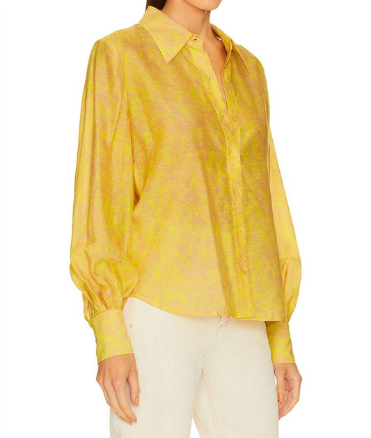 L'Agence - Jayleen Button-front Blouse