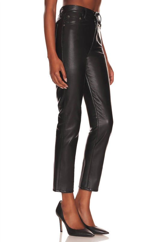 Agolde - Recycled Leather Riley Long Pants