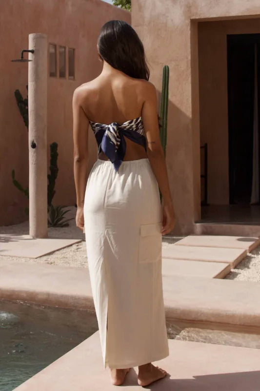 Runaway The Label - Printed Scarf Blouse