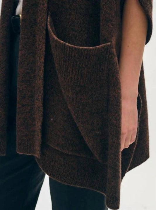 White + Warren - Cashmere Blend Open Poncho