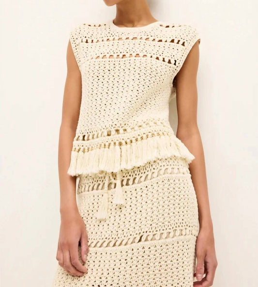 Marie Oliver - Mira Crochet Top