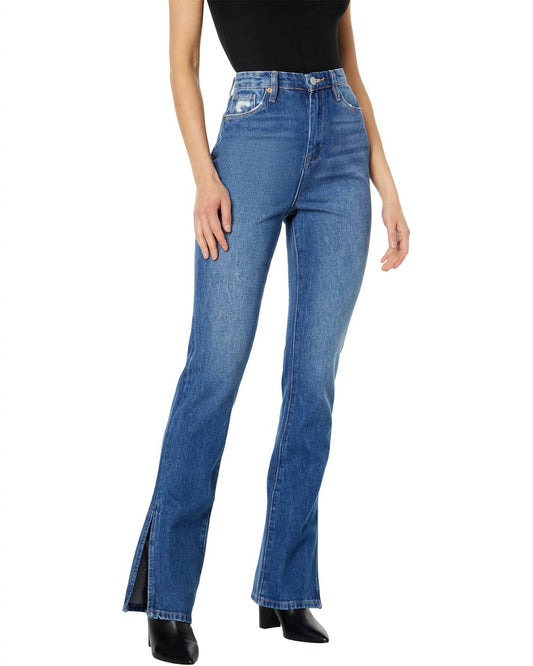 Blanknyc - The Cooper Straight Leg Jeans with Side Slit