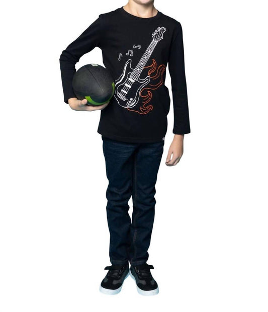 Appaman - Boys Long Sleeve Guitar Tee