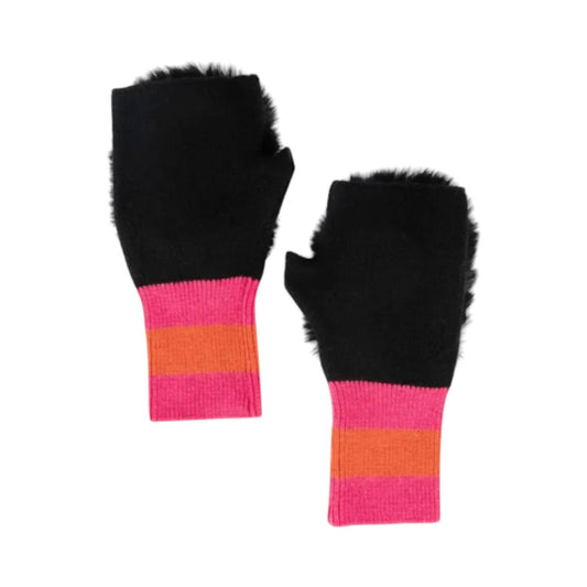 Haute Shore - Women's Rave Fluff Fingerless Gloves