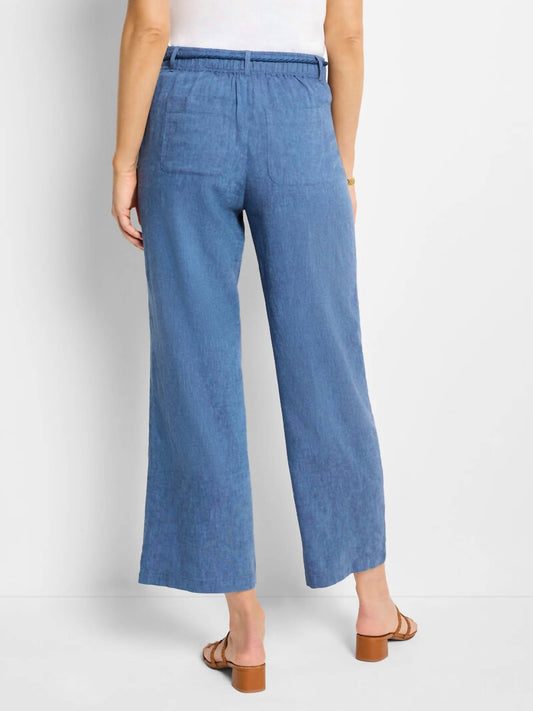 Nic + Zoe - Rumba Linen Rope Belt Pant
