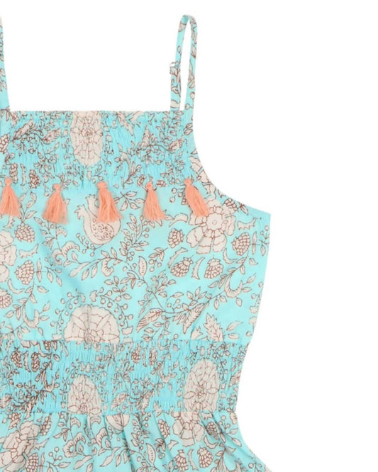 Poppet & Fox - Girl's Tassel Romper