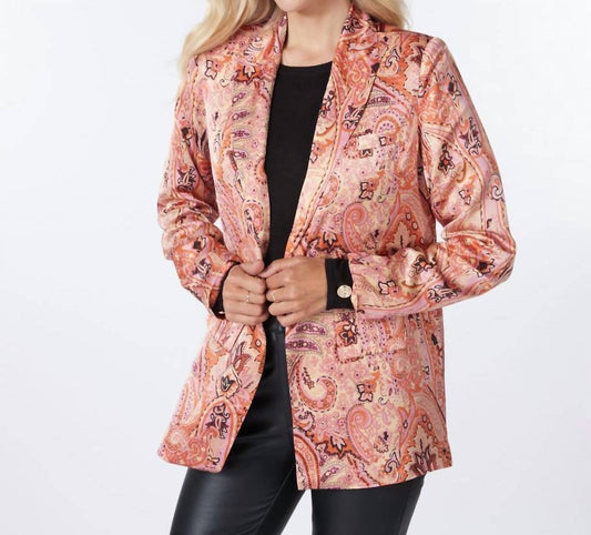 Esqualo - Expression Print Blazer