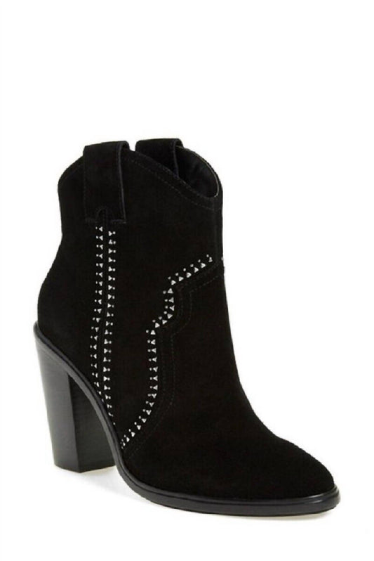 Joie - Women's Monte Suede Leather Studded Ankle Booties