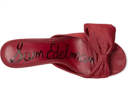 Sam Edelman - Women's Ragan Moire Ribbed Silk Sandals