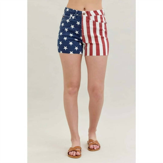 Judy Blue - Americana High Rise Shorts