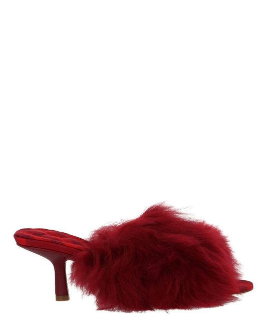Burberry - Women's Jackie Shearling Mules