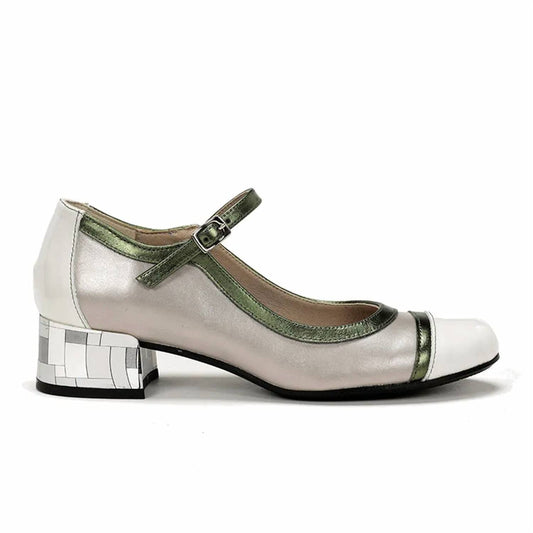 Fluchos - Women's Frida Heeled Mary Jane Shoes