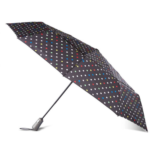 Totes - Women's Automatic Windproof Ultimate Compact Umbrella 55 Inch