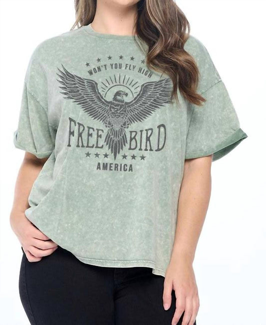 Zutter - Freebird America Boyfriend Graphic Tee
