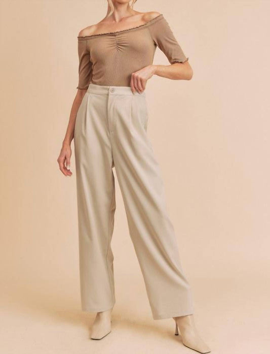 Wide Leg Trousers