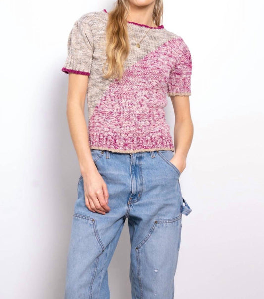 Central Park West - Aubree Shrt Sleeve Sweater