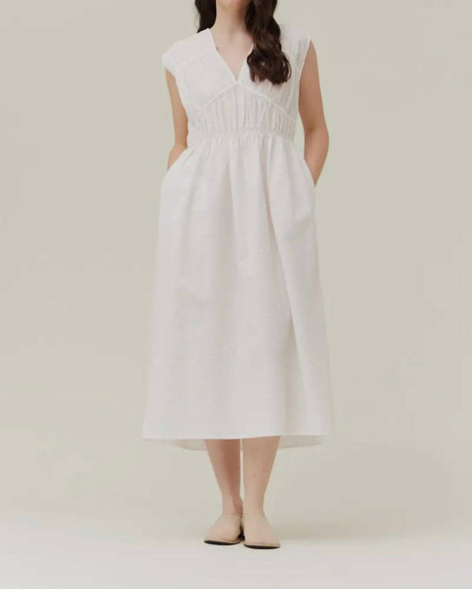 Grade & Gather - Seersucker Midi Dress