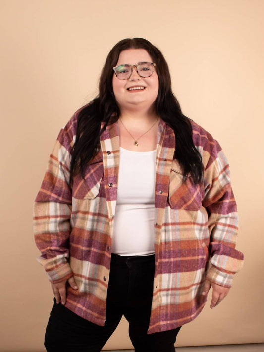 Michelle Mae - Element Plaid Shacket