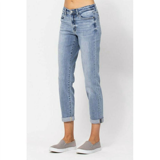Judy Blue - Curvy Capri Mid Rise Jean