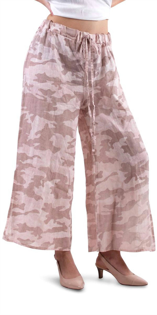 Gigi Moda - Giulana Camo Capri Pants