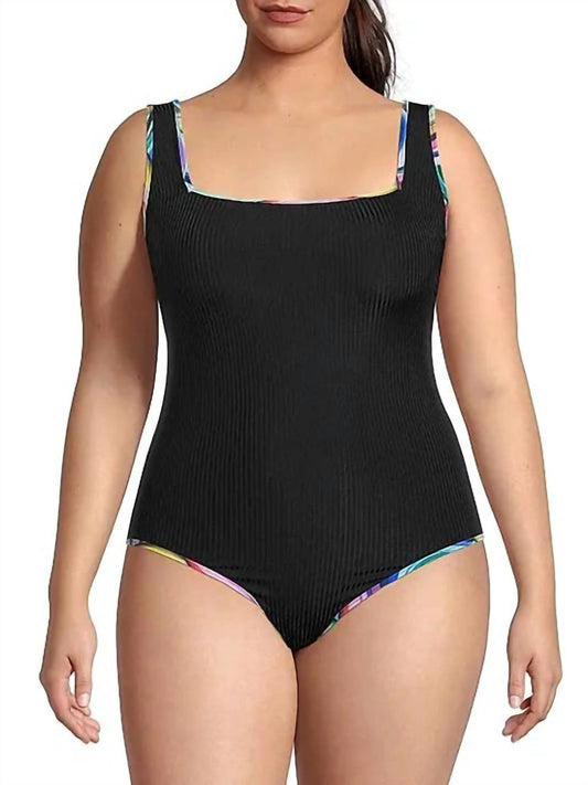 Johnny Was - WOMEN'S SQUARE NECK ONE PIECE PLUS
