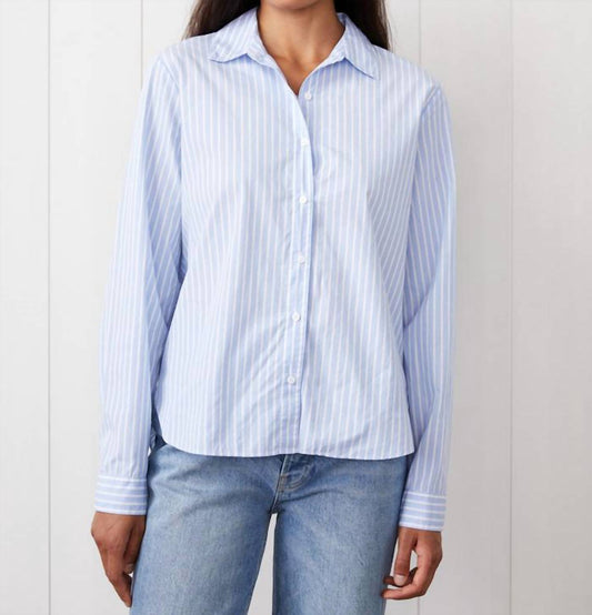 Stateside - Iberus Stripe Poplin Slit Back Shirt