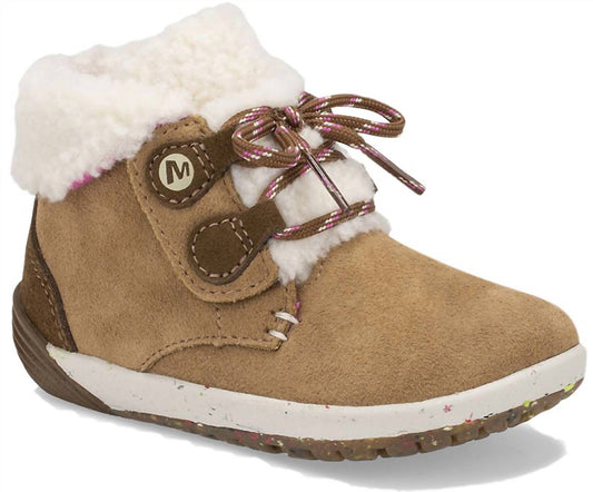 Merrell - Little Kid's Bare Steps Cocoa Jr. Boot