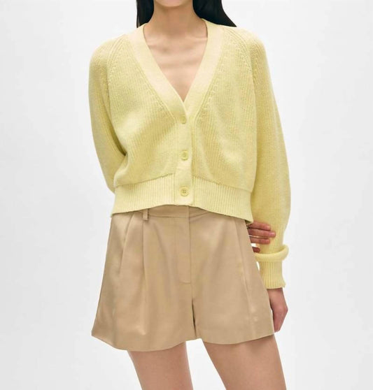 White + Warren - Organic Ribbed Cardigan