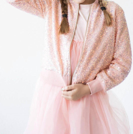 Mila & Rose - Girls' Toddler Sequin Jacket