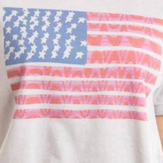 Katydid - American Flag Short Sleeve T-shirt