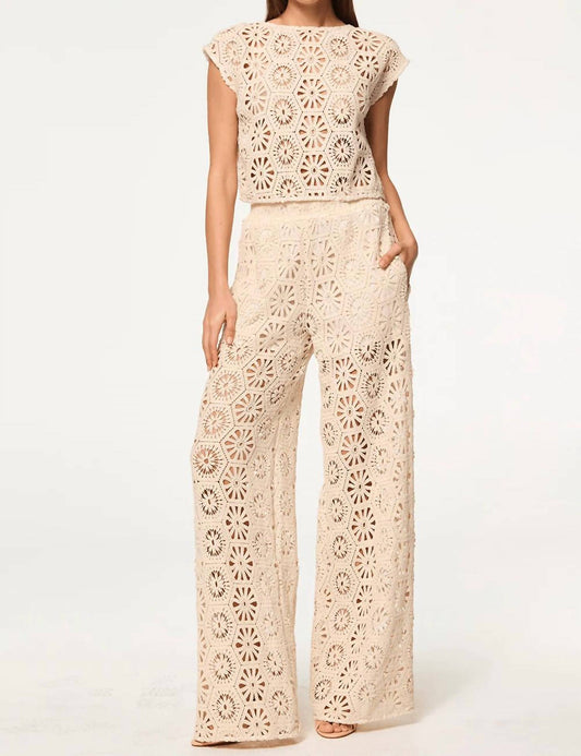 Misa Los Angeles - Terra Crochet Pants