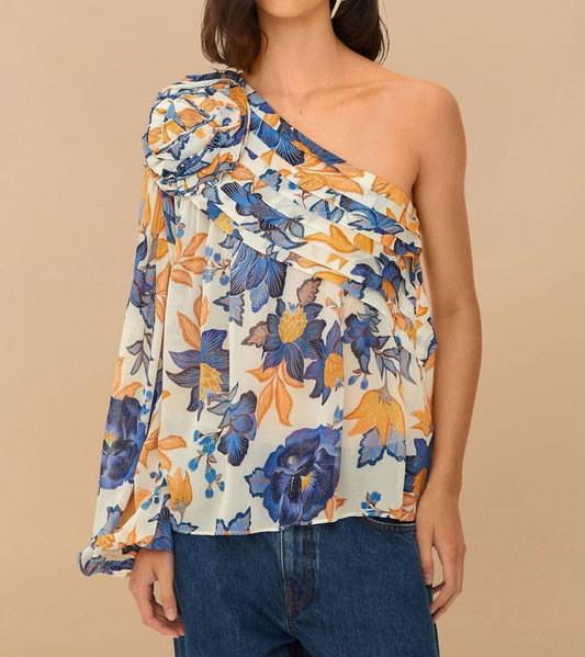 Farm Rio - SUMMER FLOWERS ROSE BLOUSE